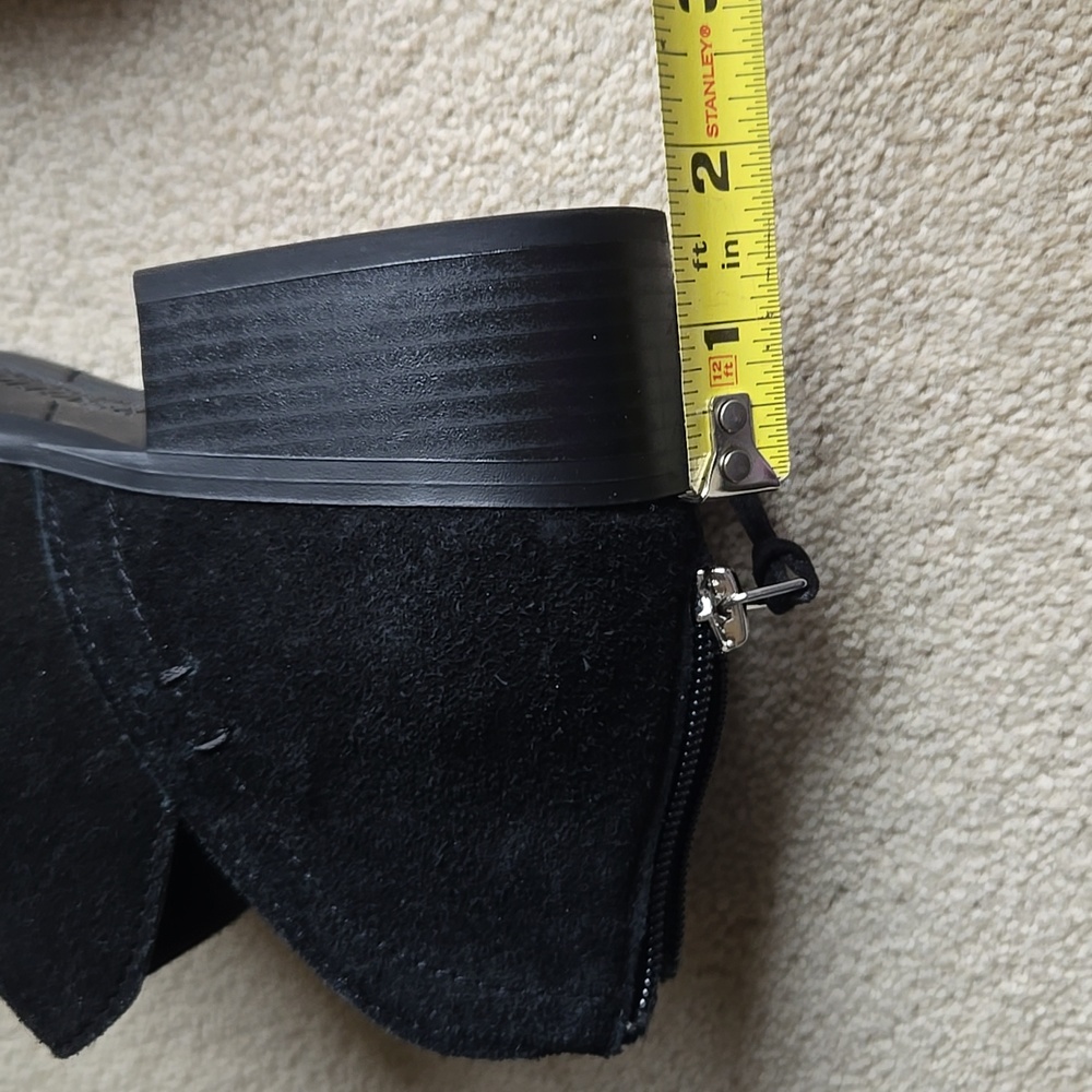 Kenneth Cole Reaction Black Ankle Boots - Picture 7 of 8